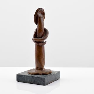 Pablo Picasso "Femme Debout" Bronze Figural Sculpture