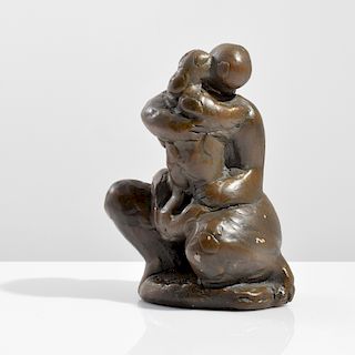 Nic Jonk "Mother & Child" Figural Sculpture