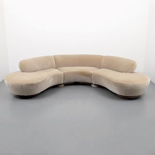 Vladimir Kagan 3-Piece Sectional Sofa