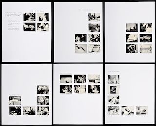 
John Baldessari "Six Rooms" Suite of 6 Lithographs