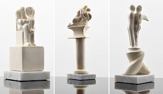 Set of 3 Tom Otterness Figural Sculptures