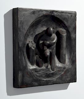 Tom Otterness "Messenger" Relief Plaque/Sculpture