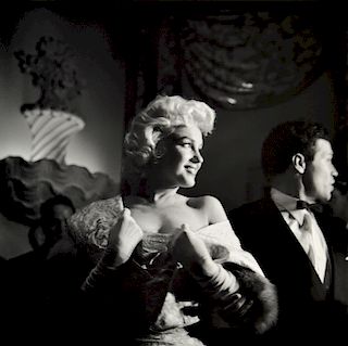 Large Eve Arnold "Marilyn" Gelatin Silver Print
