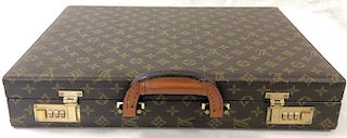 Vintage Louis Vuitton Monogram Pr‚sident Briefcase
