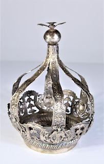 Brazilian Holy Spirits Silver Crown