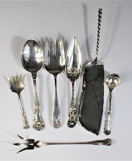7 Piece Sterling Silver Collection, 14 OZT