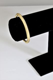 Ladies 14k Gold Italian Bracelet 10.0 Grams