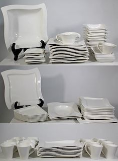 Villeroy & Boch "New Wave" Porcelain Dinner Set