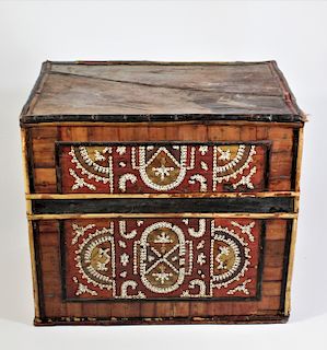 Antique Afghan Chest