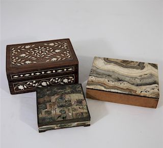 Collection of 3 Jewlery Boxes