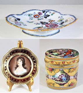 (3) European Porcelains