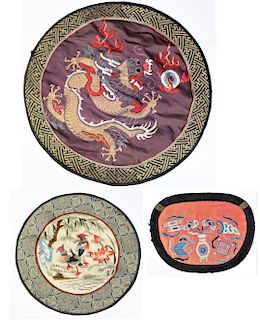 (3) Chinese Embroideries