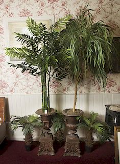 5 Decorative Silk Plants
