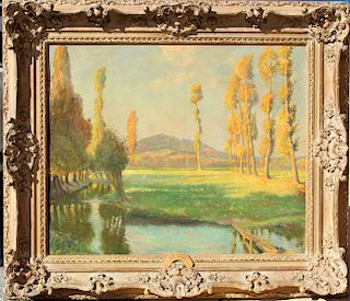 Max Silbert  (1871 - 1930) Russian, Oil on Canvas
