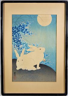 Ohara Koson (1877 - 1945) Japanese Woodblock Print
