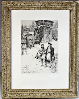Sears Gallagher (1869 - 1955) American, Etching
