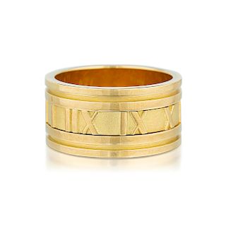 Tiffany & Co. Atlas Wide Men's Ring