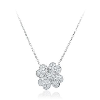 Van Cleef & Arpels Cosmos Diamond Flower Necklace/Pin