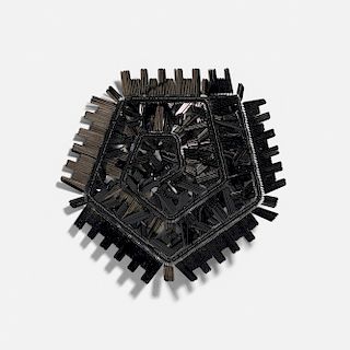 Sergey Jivetin, brooch from Time Structures series