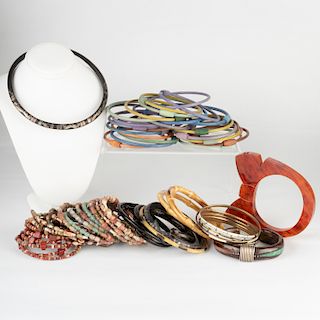 Miscellaneous Group of Bangle Bracelets