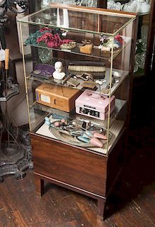 Display Cabinet and Contents
