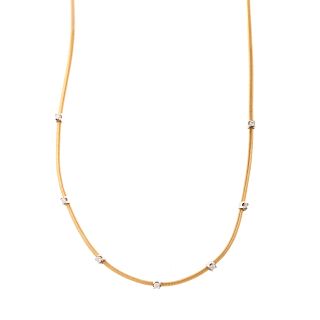 A 18K Diamond Necklace by Marco Bicego