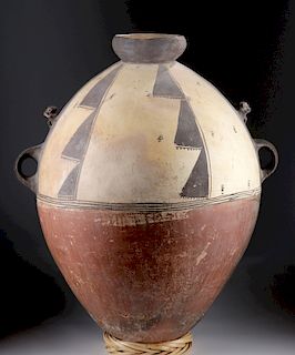 Monumental Chancay Polychrome Vessel - TL Tested
