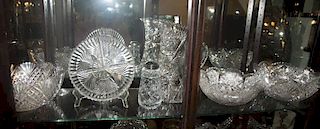 6 Cut Crystal and Glass Items