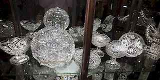 8 Cut Crystal and Glass Items