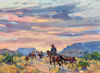 Marjorie Reed | Day's End on the Range