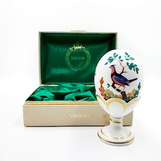 MINTON LTD. ED. EGG AND STAND