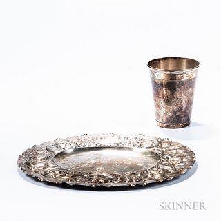 Two Pieces of Swedish Silver Tableware