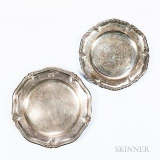 Two Swedish Silver Dishes