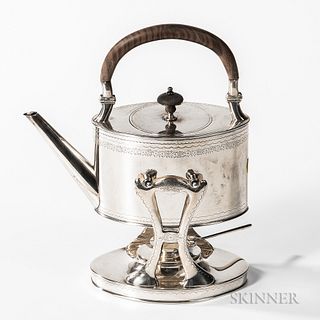 Bailey, Banks & Biddle Sterling Silver Kettle-on-Stand