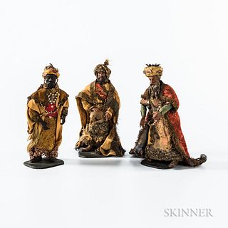 Three Wise Men Creche Figures