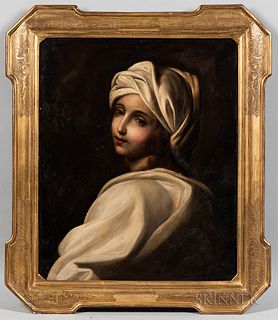 After Guido Reni (Italian, 1575-1642)  Portrait of Beatrice Cenci