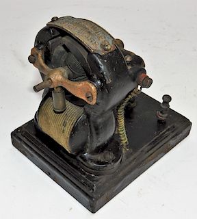 Antique C. S. Knowles Electric Powered Motor