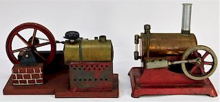 2 Antique American Steam Engines