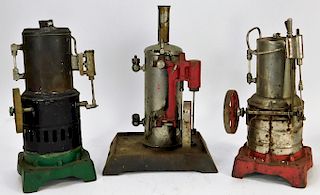 3 American Electric Powered Steam Engines