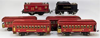 6 Antique Lionel Train Car Super Motor Group
