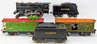5 Lionel Standard Gauge Pre-war Train Cars