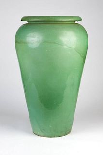 A Los Angeles Terra Cotta Co. pottery oil jar