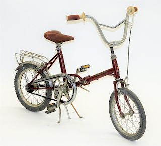 Vintage Raleigh Japan Folding Compact Bicycle