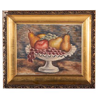 Paul Rohland. "Dish of Fruit"