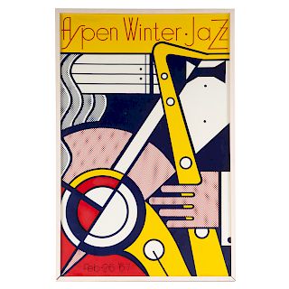 Roy Lichtenstein. Aspen Winter Jazz, 1967