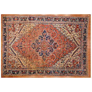 Semi-Antique Heriz Carpet, Persia, 10.9 x 15