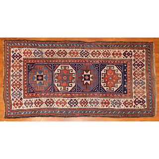 Antique Kazak Rug, Caucasus, 3.10 x 7.1