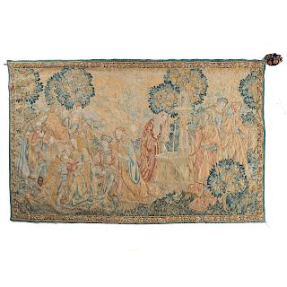 Flemish Manner Woven Tapestry