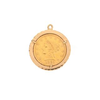 1891 US Gold Liberty Head $2.50