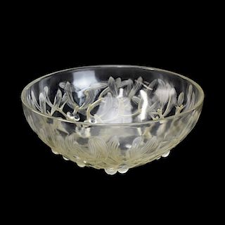 Rene Lalique "Gui" Bowl